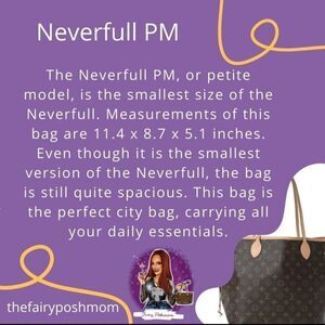 NFS: Info Only About Louis Vuitton Neverfulls